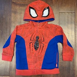 Marvel Spiderman zip up hoddie